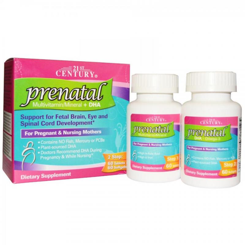 21ST CENTURY® PRENATAL MULTI PLUS DHA 21st Century Healthcare Inc.
