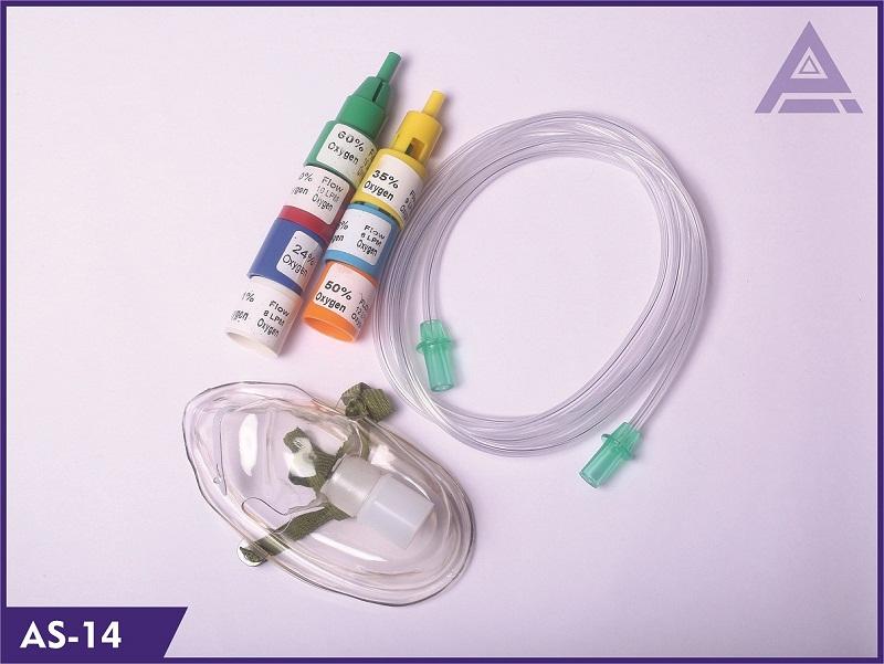 Venturi Mask, Venturi Mask Manufacturer, Venturi Mask Suppliers, Venturi Mask Exporters, Ventilator Circuit, Laryngeal Mask Airway, Endotracheal Tube Re-inforced