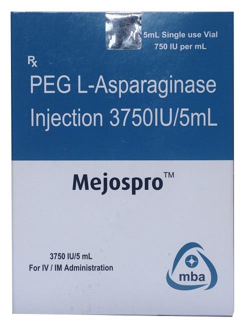 MEJOSPRO INJECTION ( PEG L ASPARAGINASE 3750 UI ) MBA Pharmaceuticals