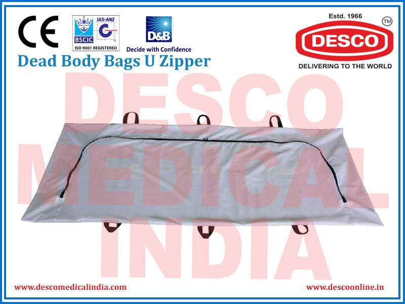 DEAD BODY BAGS U ZIPPER DELUXE SCIENTIFIC SURGICO PVT LTD