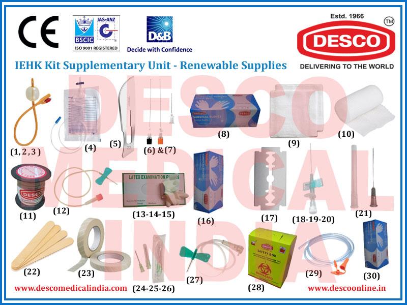IEHK KIT SUPPLEMENTARY UNIT RENEWABLE SUPPLIES DELUXE SCIENTIFIC