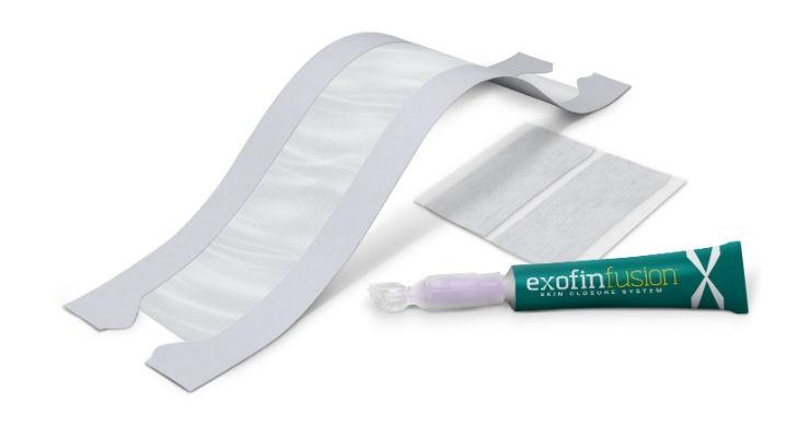 Exofin® Fusion Skin Closure System components Exofin® Fusion Skin Closure System components