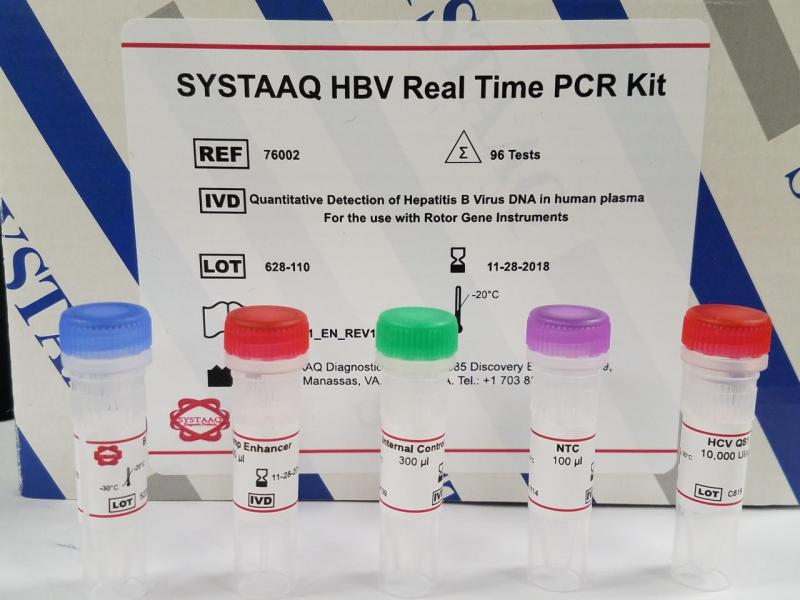 SYSTAAQ HBV Real Time PCR Kit SYSTAAQ Diagnostics Products