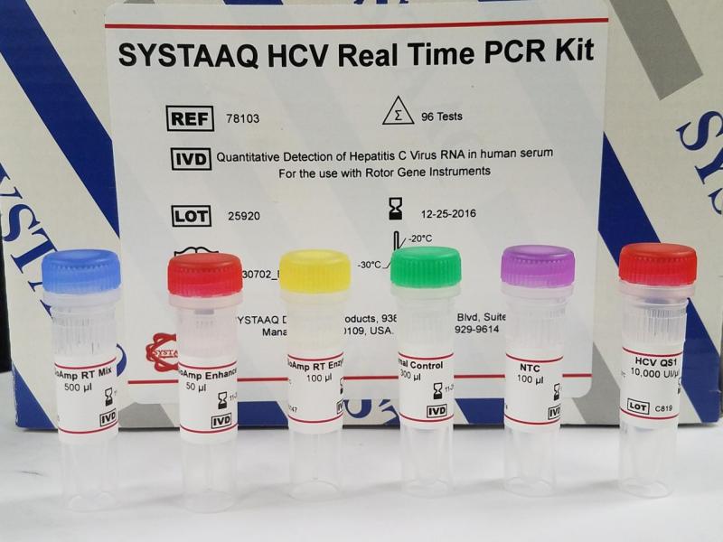 SYSTAAQ HCV REAL TIME PCR KIT SYSTAAQ Diagnostics Products