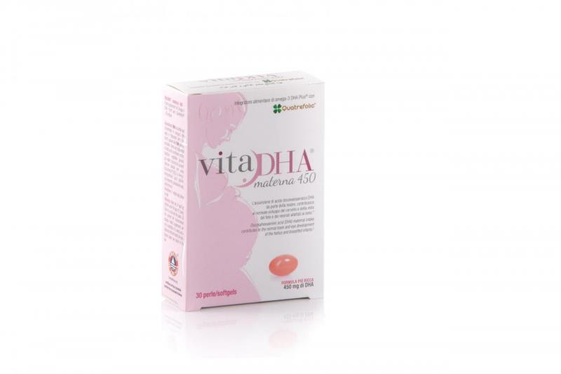 VitaDHA® Materna - Quatrefolic® and omega-3 DHA for pregnancy supplement