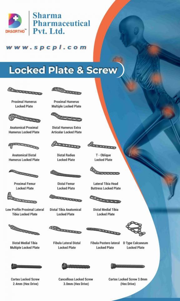 Orthopedic implants SHARMA PHARMACEUTICAL PVT LTD