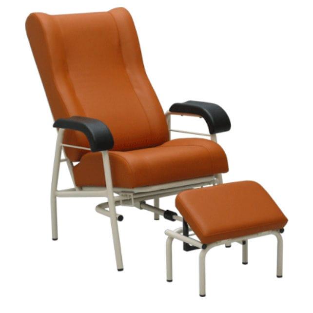 H1201 RECLINING PATIENT CHAIR / WITH LEGREST / MANUAL HIDEMAR, S.A.