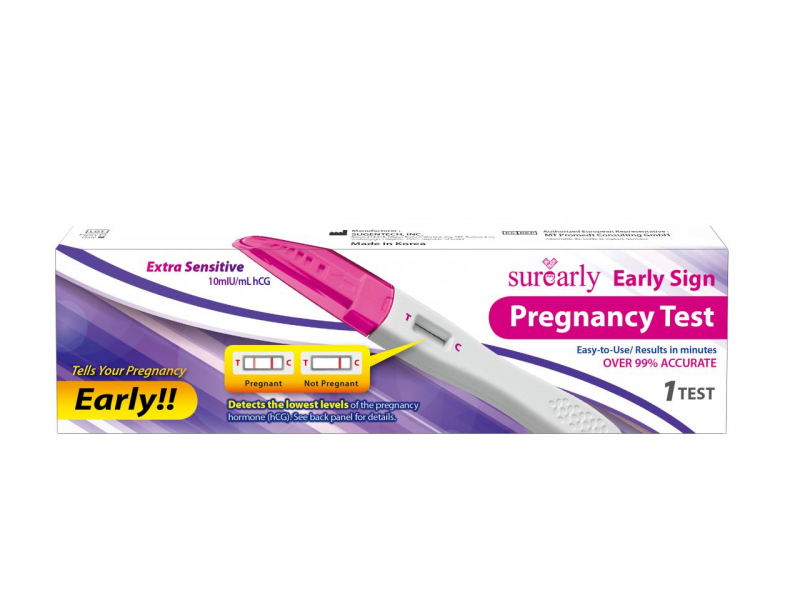 [OTC] Surearly Early Sign Pregnancy test Sugentech, Inc.