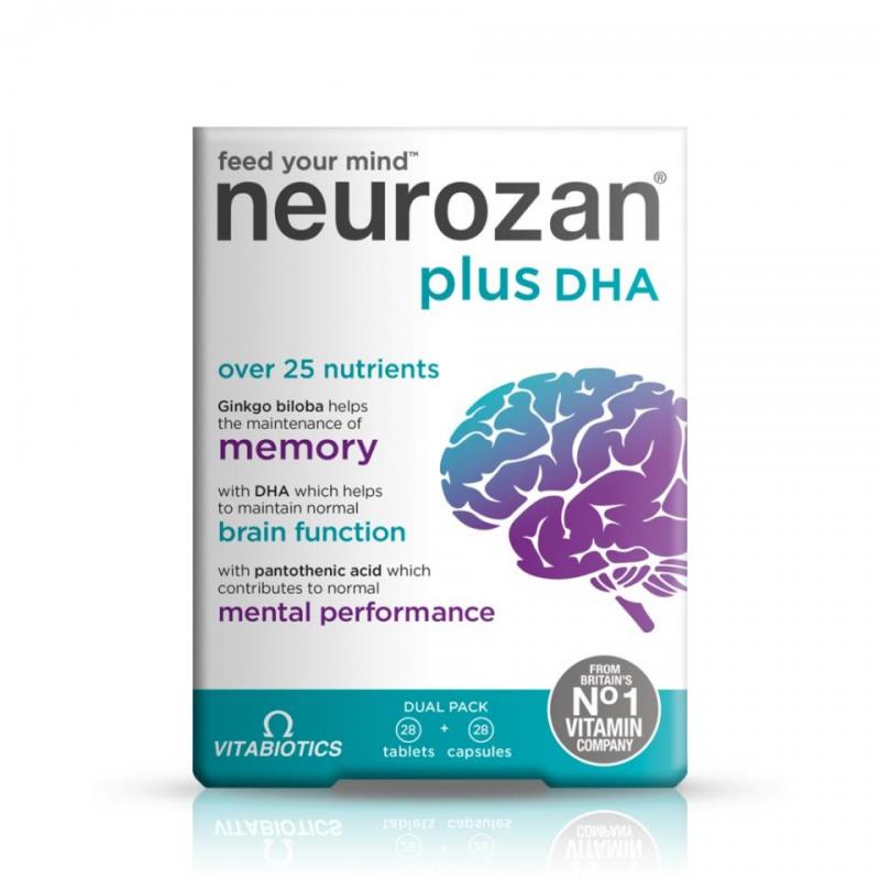 Vitabiotics Neurozan Plus 28 Tabs/ 28 Caps Connective Pharma Ltd