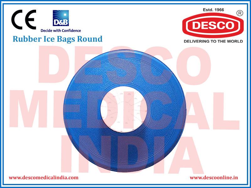 RUBBER ICE BAGS ROUND DELUXE SCIENTIFIC SURGICO PVT LTD