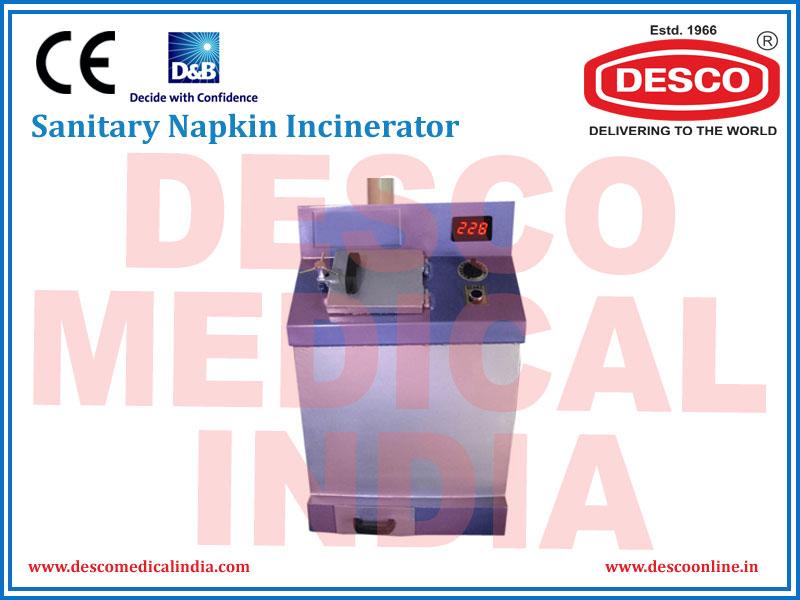 SANITARY NAPKIN INCINERATOR DELUXE SCIENTIFIC SURGICO PVT LTD