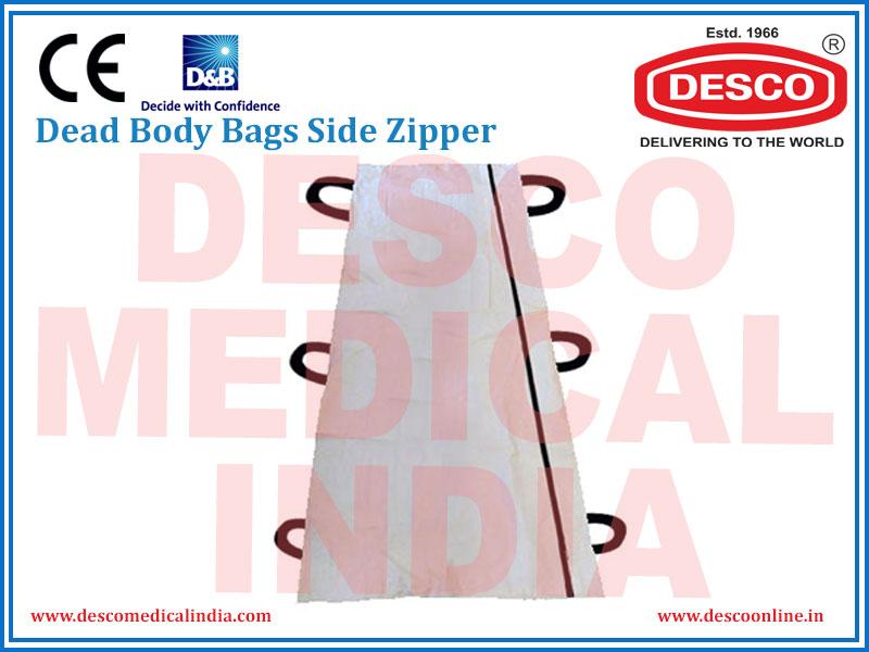DEAD BODY BAGS SIDE ZIPPER DELUXE SCIENTIFIC SURGICO PVT LTD