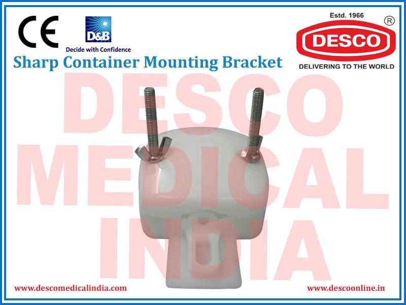 SHARP CONTAINER MOUNTING BRACKET DELUXE SCIENTIFIC SURGICO PVT LTD
