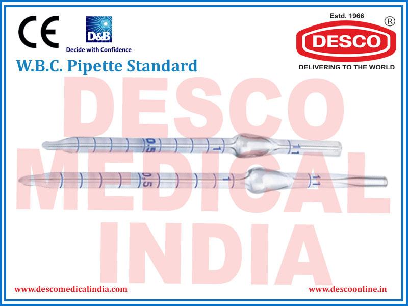 W.B.C. PIPETTE STANDARD DELUXE SCIENTIFIC SURGICO PVT LTD