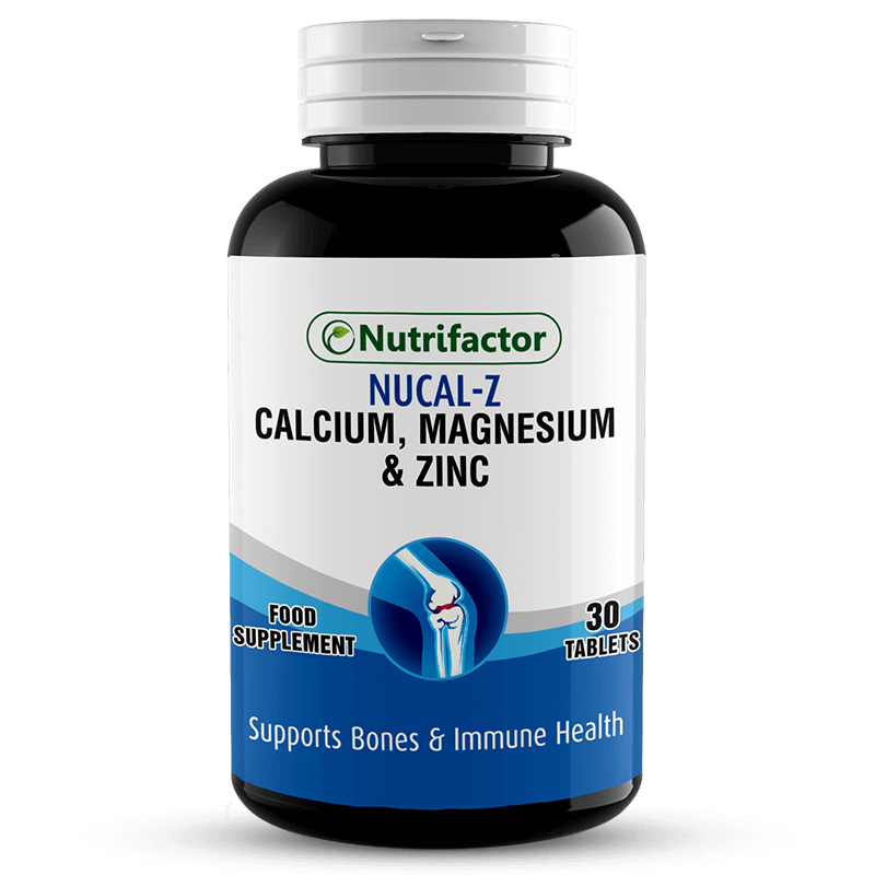 NUCALZ Calcium Magnesium Zinc Promotes Bones & Immune Health