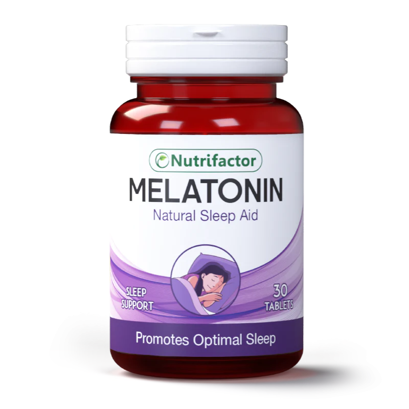 MELATONIN 3 mg Supports Better Sleep Nutrifactor