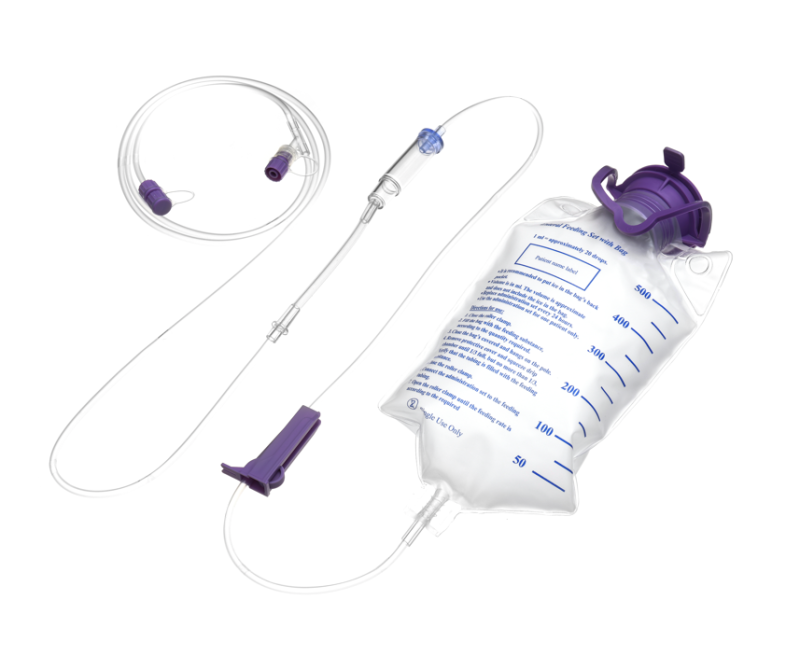 Enteral feeding bag set BQ Plus Medical