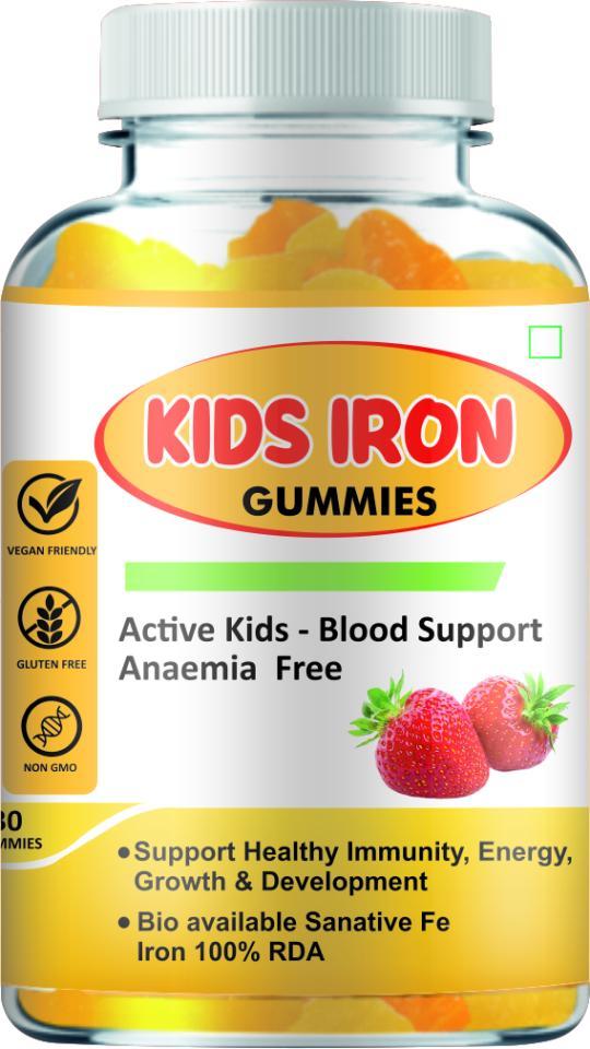 Kids Iron Gummies Biovencer Healthcare Private