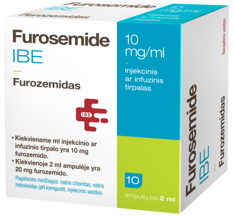 Furosemide IBE 10 mg/ml solution for injection or infusion Corpus