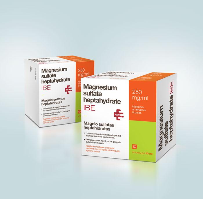Magnesium sulfate heptahydrate IBE 2850 mg/ml solution for injection/infusion Corpus