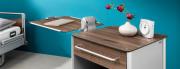 Stiegelmeyer Soreno eco – easy and functional The Soreno eco bedside locker is distinguished by its perfect synthesis of a functional design on the one hand, and a particularly attractive value-for-money concept on the other. The bedside locker stands out with its clear lines. This streamlined design makes it particularly easy to use on a day-to-day basis and makes it easy on the budget, too. It comes with individual functions and ample space at an attractive price.