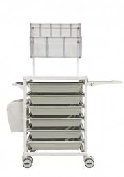 MODUL-iT Open Transport trolley with ABS trays