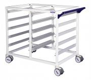 MODUL-iT Open nursing trolley with 2 sections