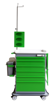 MODU-FLEX nursing cart/trolley with telescopic drawers MODU-FLEX nursing cart/trolley with telescopic drawers